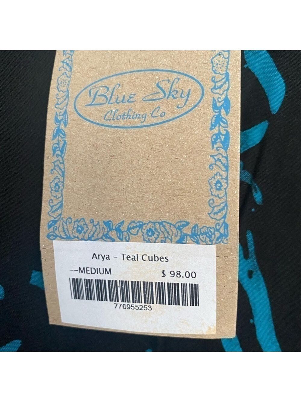 BLUE Sky dress size Medium - Picture 6 of 7